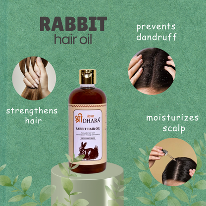 SriAyurdhara Rabbit Hair Oil