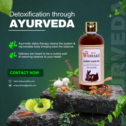 SriAyurdhara Rabbit Hair Oil