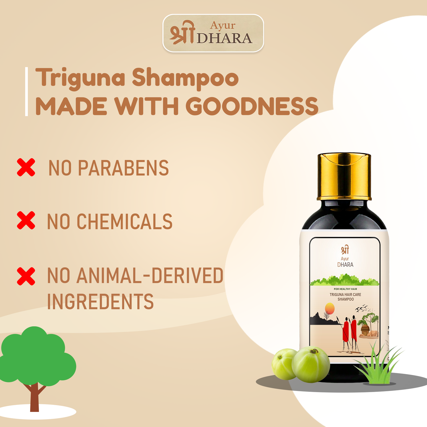 Triguna Hair Care Shampoo