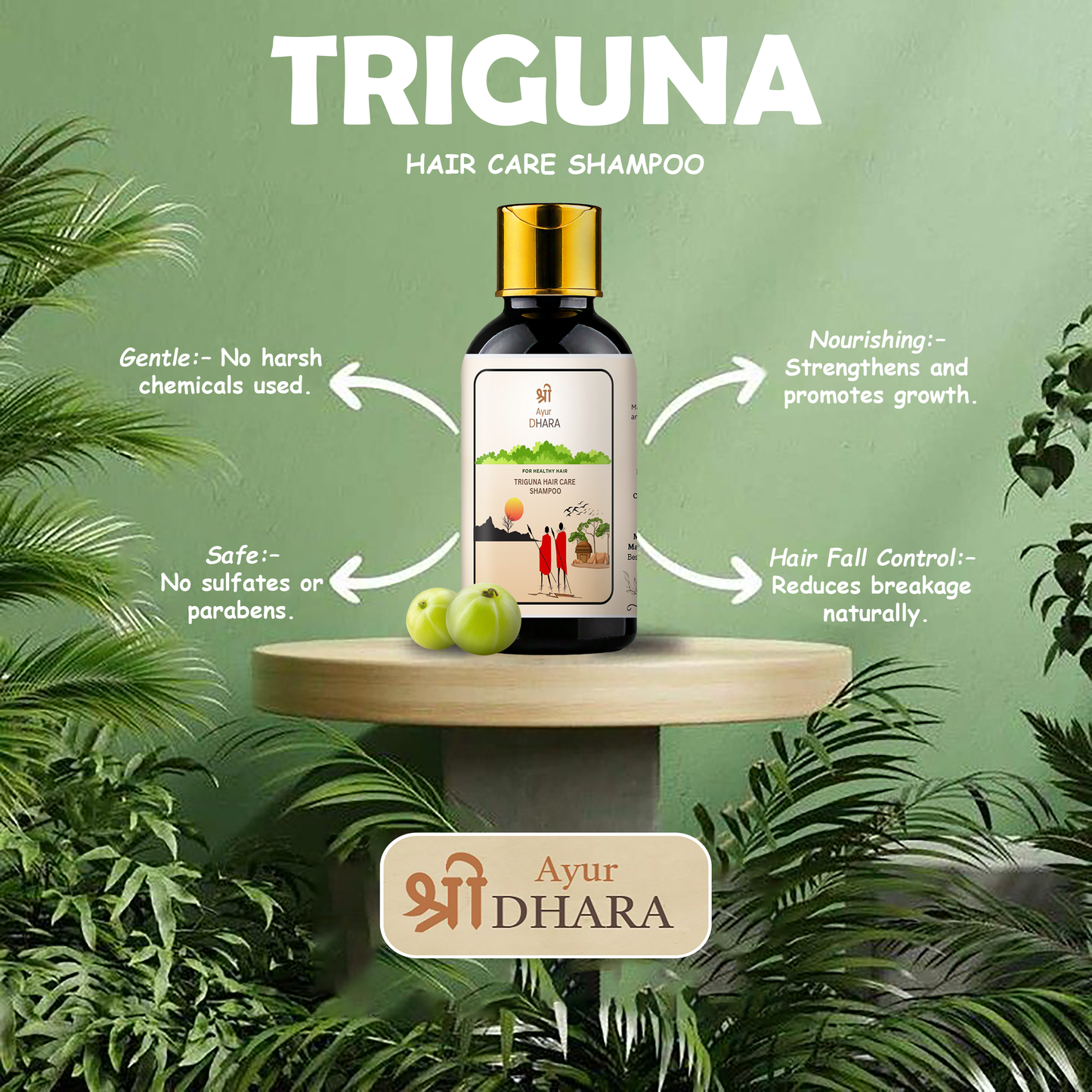 Triguna Hair Care Shampoo